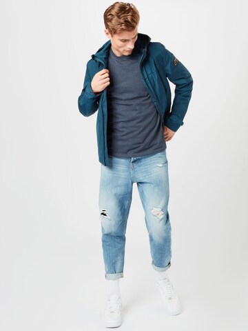 Veste fonctionnelle 'DALVEN' ECOALF en bleu