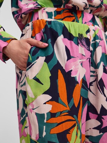 Y.A.S Wide leg Broek 'JUNGLELIFE' in Gemengde kleuren