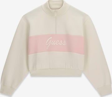 GUESS Sweatshirt in Weiß: Vorderseite