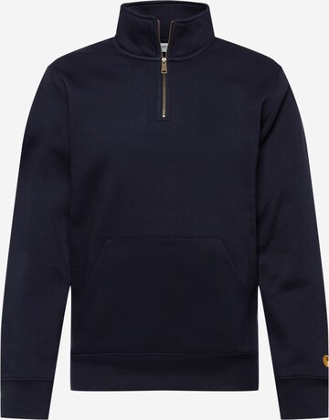 Carhartt WIP Sweatshirt 'Chase' in Blue: front