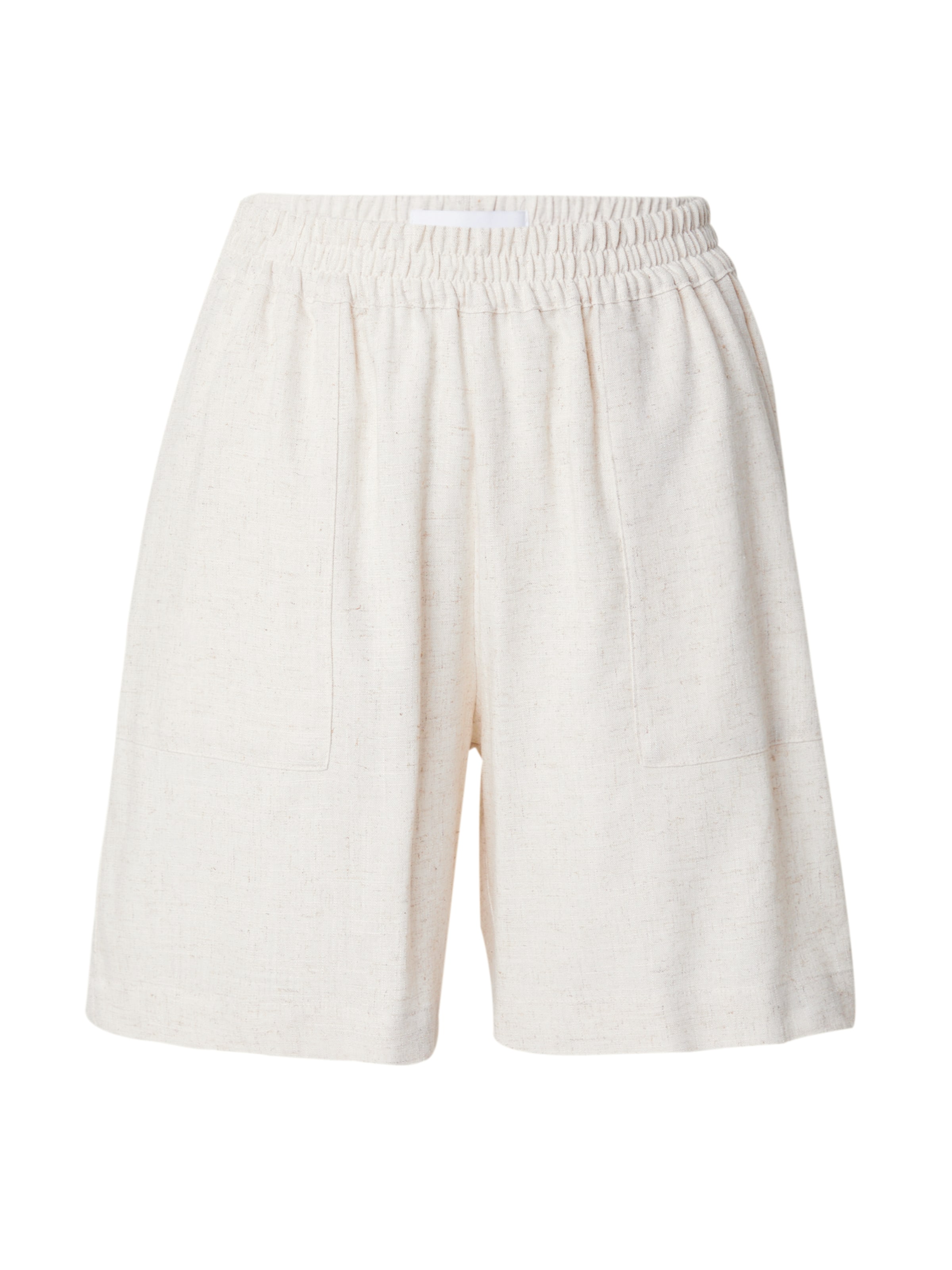 Moves Loosefit Broek in Beige: voorkant