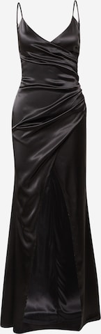 Rochie de seară de la CLUB L LONDON pe negru: față