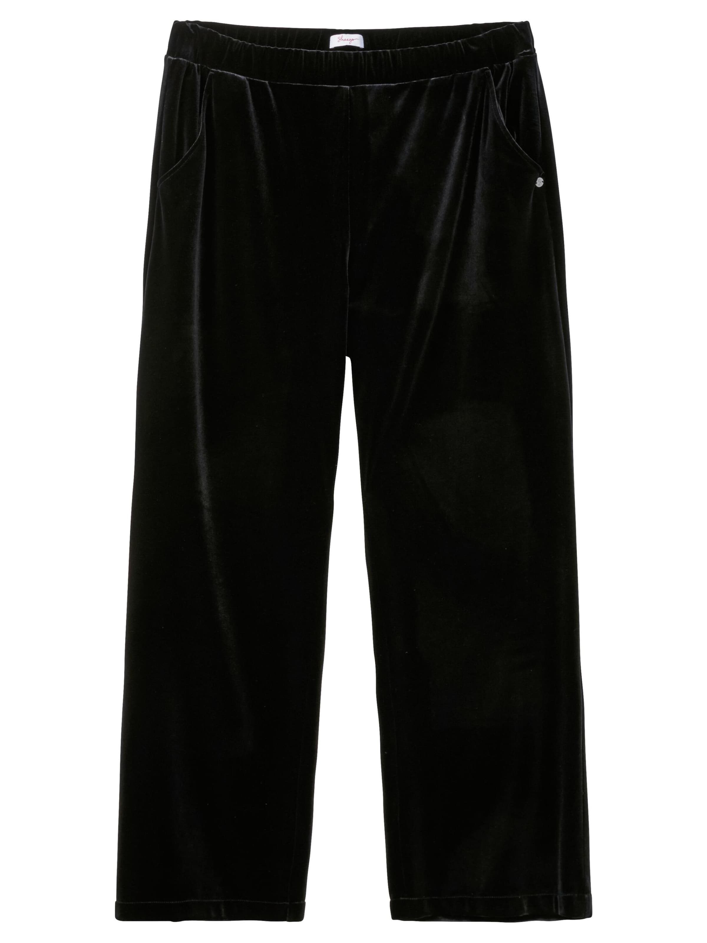 regular Pantaloni di SHEEGO in nero: frontale