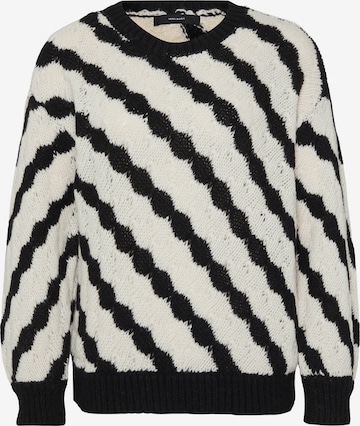 juoda Vero Moda Petite Megztinis 'VMBUBLY': priekis
