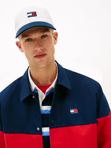 Tommy Jeans Pet 'Heritage' in Wit