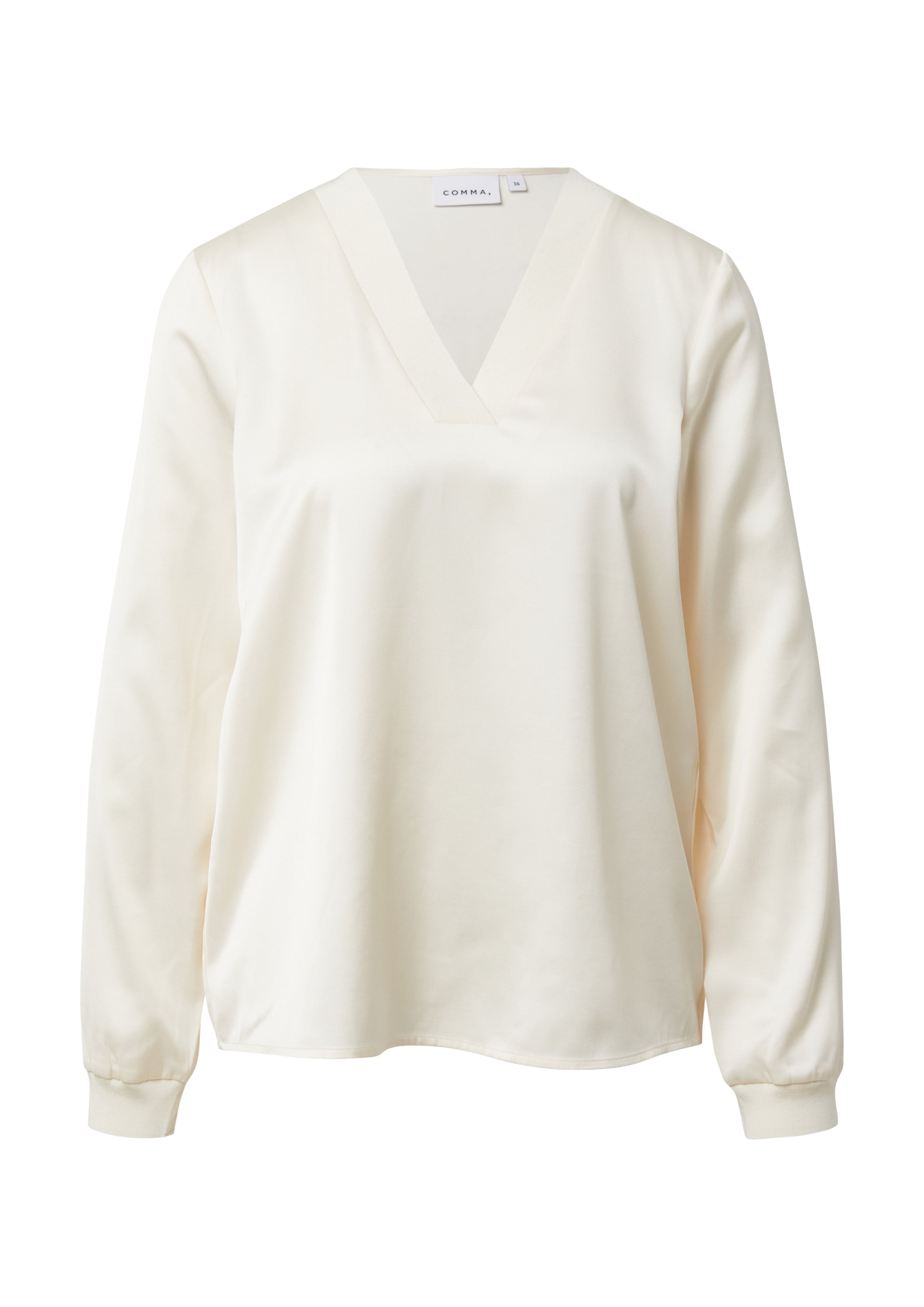 COMMA Bluse in Beige: Vorderseite