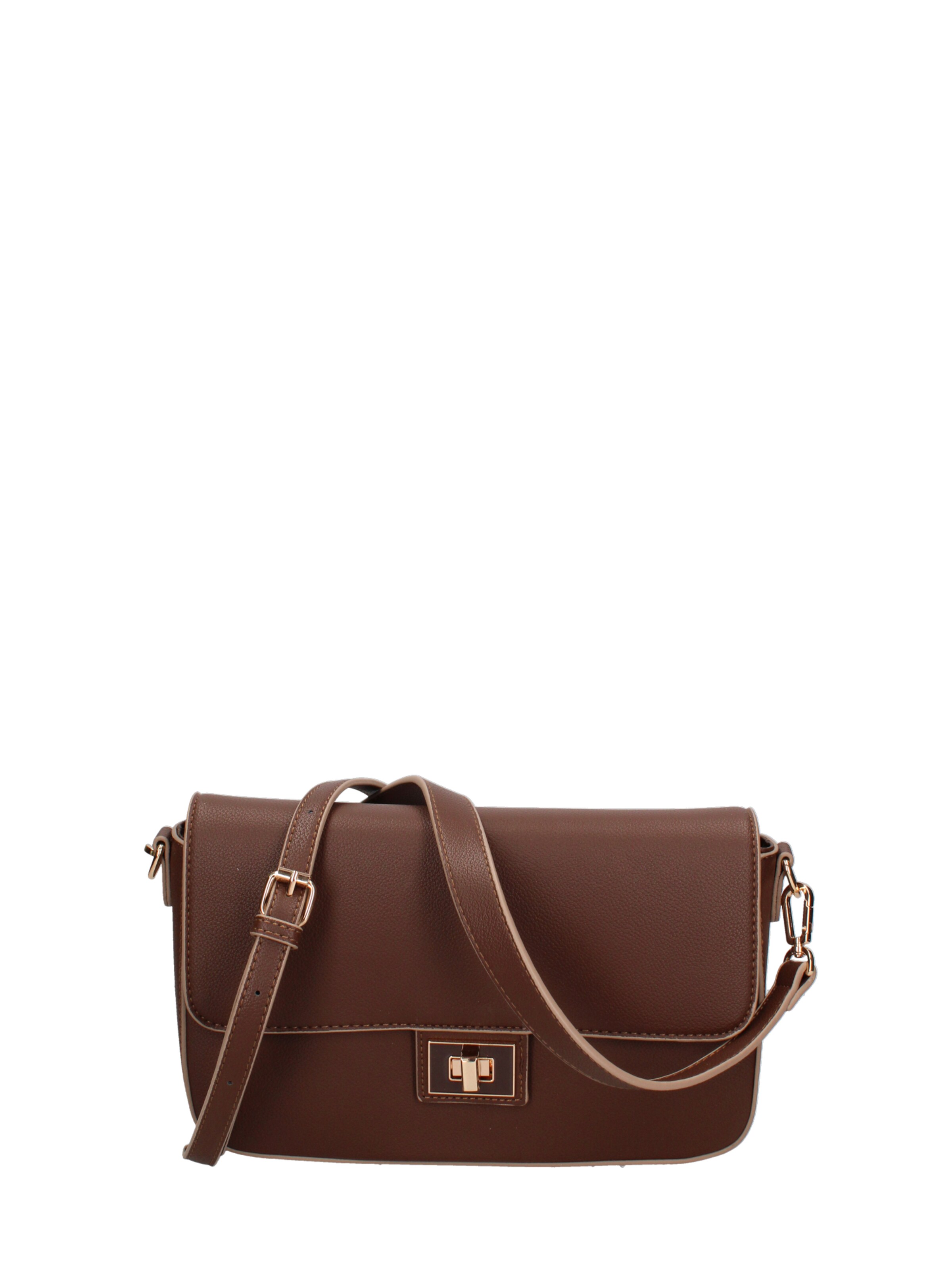 Borsa a spalla 'Borsa a Spalla Donna Amélie Ecopelle - Chiusura Girello' di Diana&Co. in beige