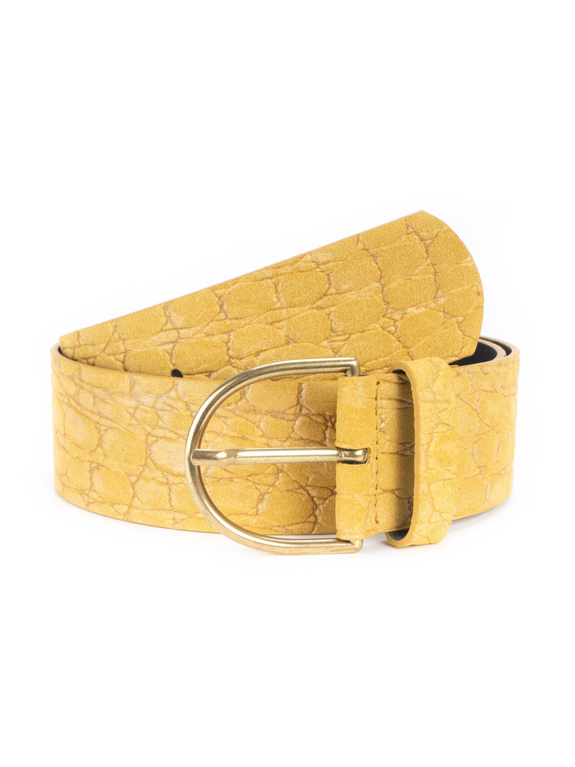 Ceinture BA98 en jaune : devant