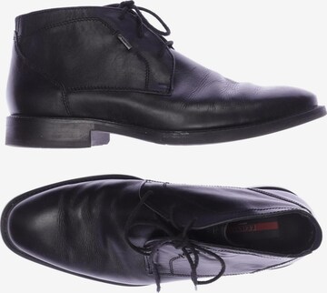 LLOYD Flats & Loafers in 42 in Black: front