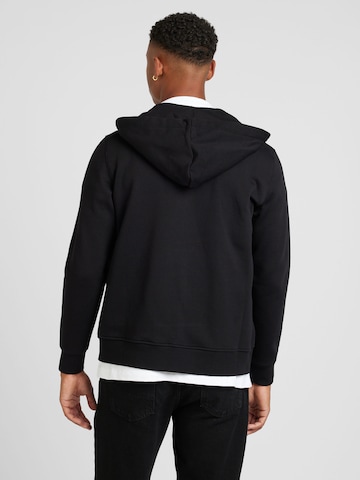La Martina Zip-Up Hoodie in Black