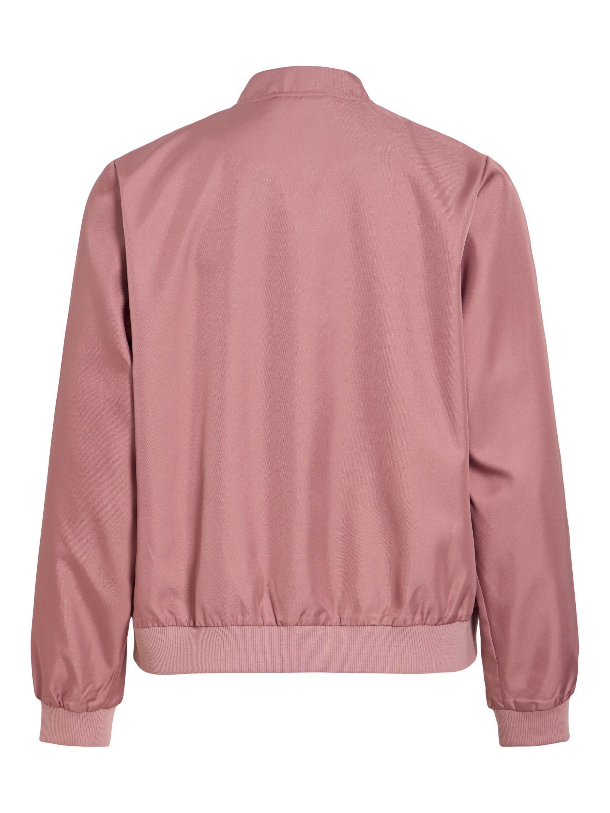 VILA Sweatjacke 'VIPapaya' in Pink