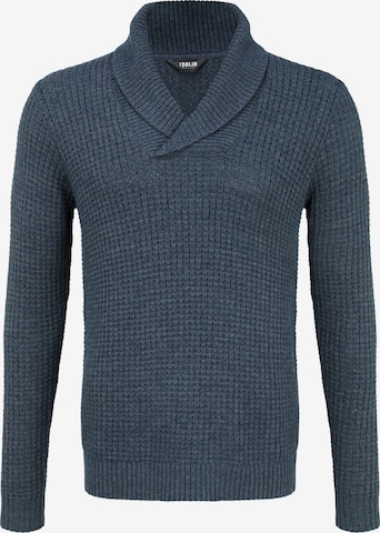 !Solid Sweater 'Mapari' in Blue: front