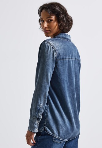 STREET ONE Bluse in Blau