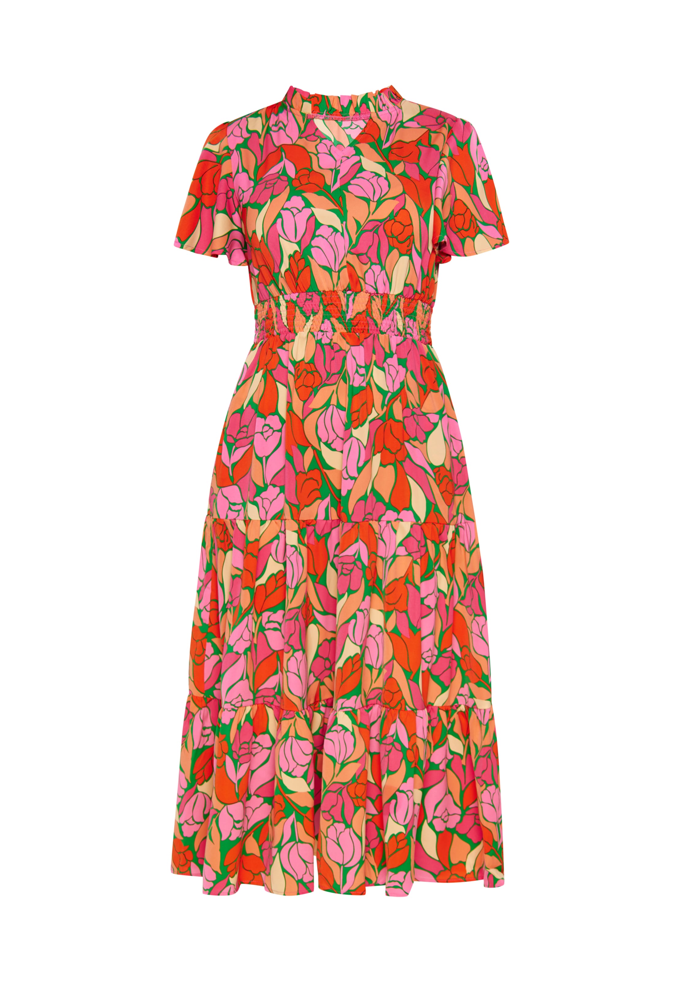 jauktas krāsas FELIPA Kleita 'Festival': no priekšpuses