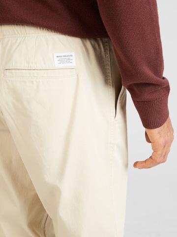 NORSE PROJECTS Regular Trousers 'Ezra' in Beige