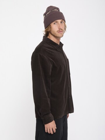 Volcom Comfort Fit Hemd 'Fostered II' in Braun