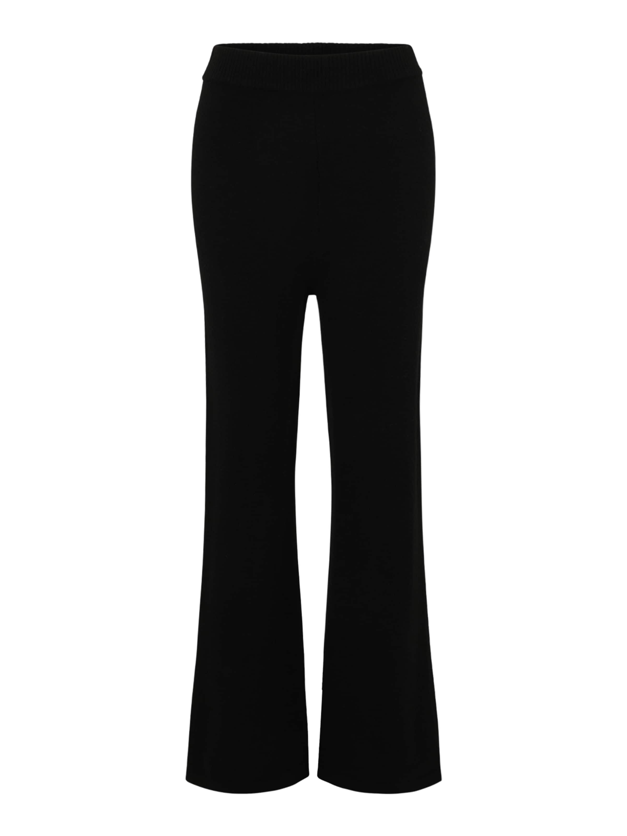 TWNS THE LABEL Loosefit Kalhoty 'Greenfield' – černá: přední strana