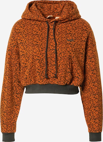 LEVI'S Sweatshirt i orange: framsida