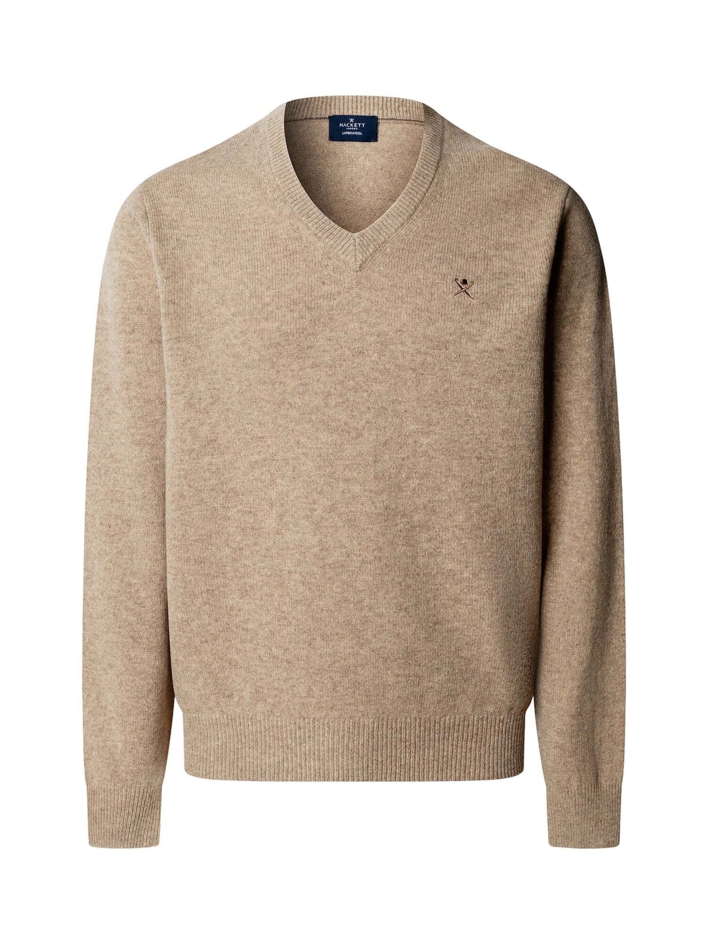Pullover di Hackett London in bianco: frontale