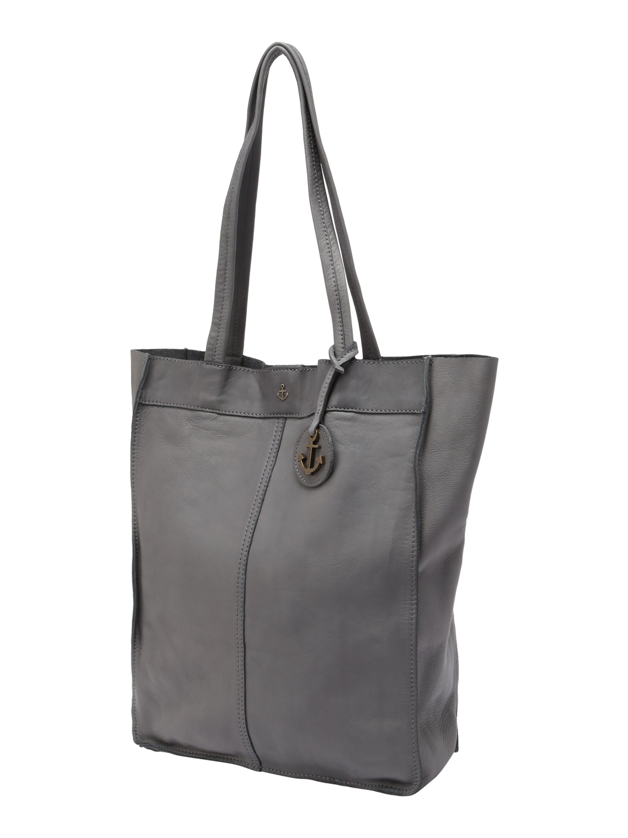 Harbour 2nd Shopper 'Anchr Love Elbe 1' - Sivá: predná strana