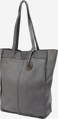 Harbour 2nd Shopper 'Elbe' in Grey: front