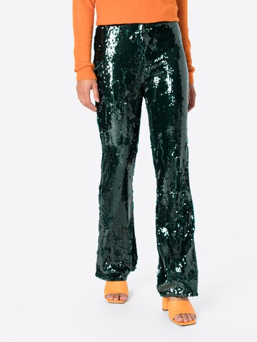 ONLY Flared Broek 'SELENA' in Groen: voorkant