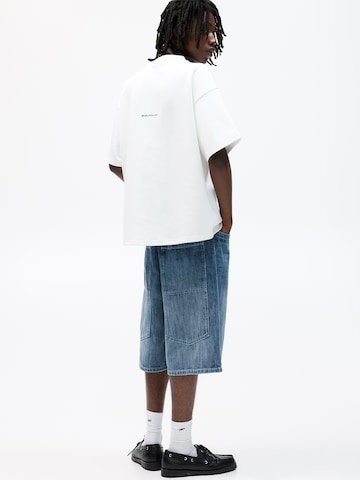 Pull&Bear Tričko – bílá