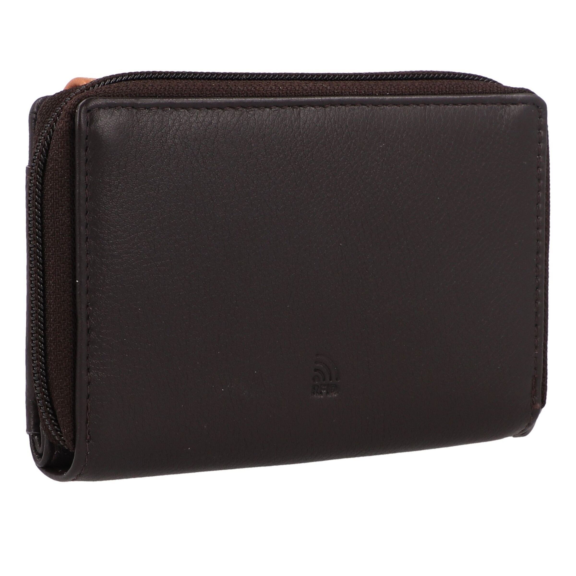 GREENBURRY Wallet 'Nappa' in Brown