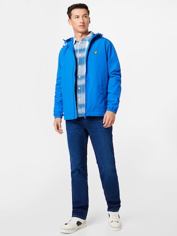 Lyle & Scott Prehodna jakna | modra barva