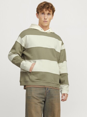 JACK & JONES Sweatshirt i grøn