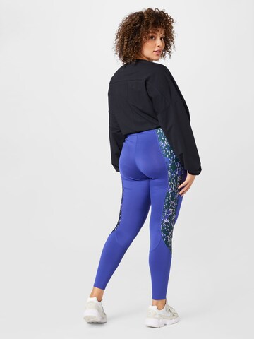 Skinny Pantalon de sport Reebok en violet