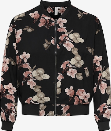 juoda ONLY Carmakoma Demisezoninė striukė 'CARLUX': priekis