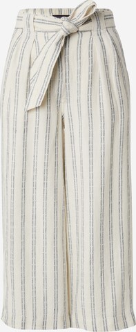 Loosefit Pantaloni con pieghe di Marks & Spencer in beige: frontale