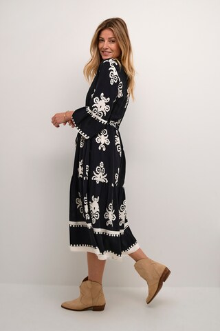 Robe-chemise 'Koren ' Cream en noir