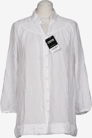 BOSS Orange Bluse M in Weiß: Vorderseite