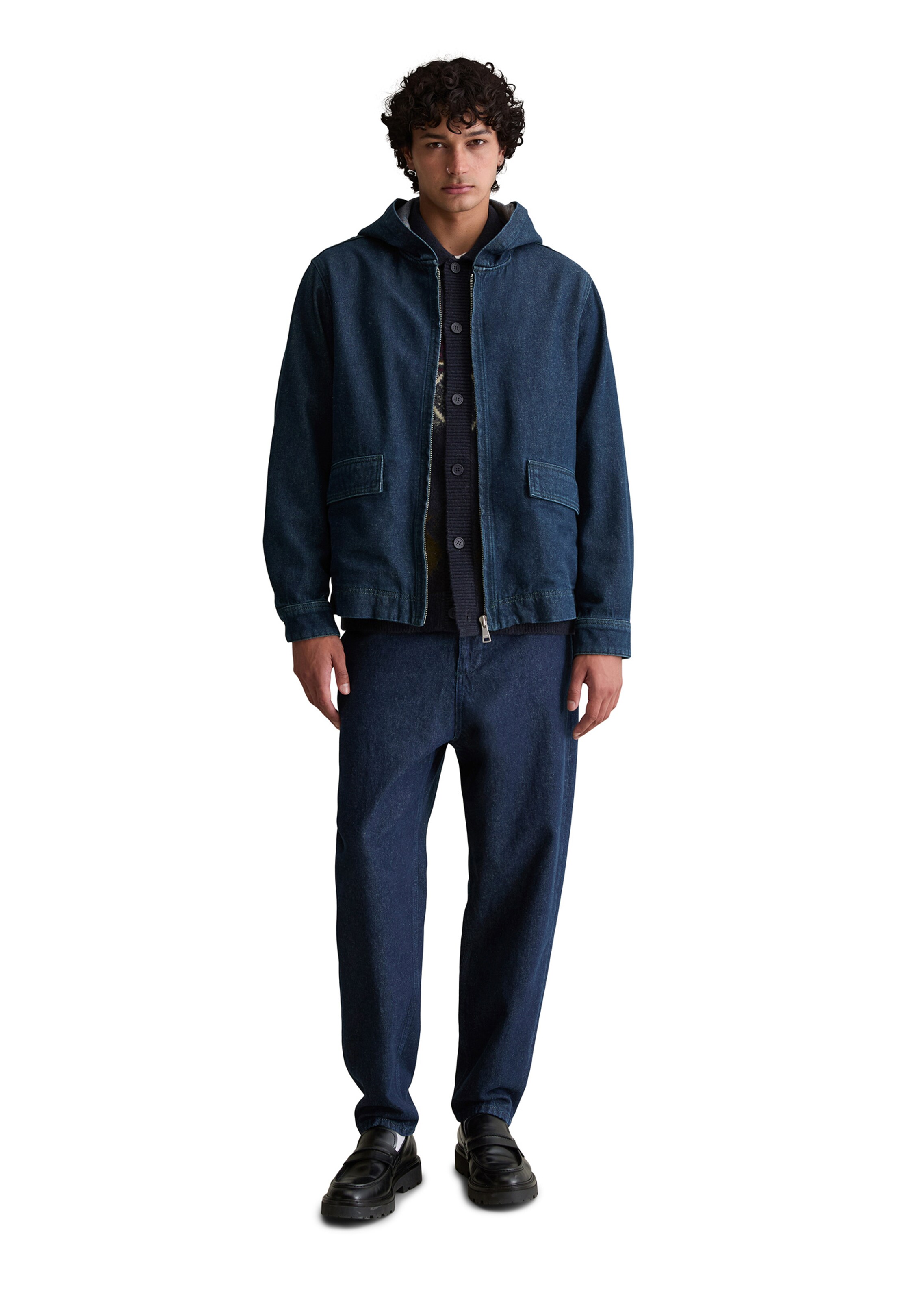 Veste mi-saison Marc O'Polo DENIM en bleu