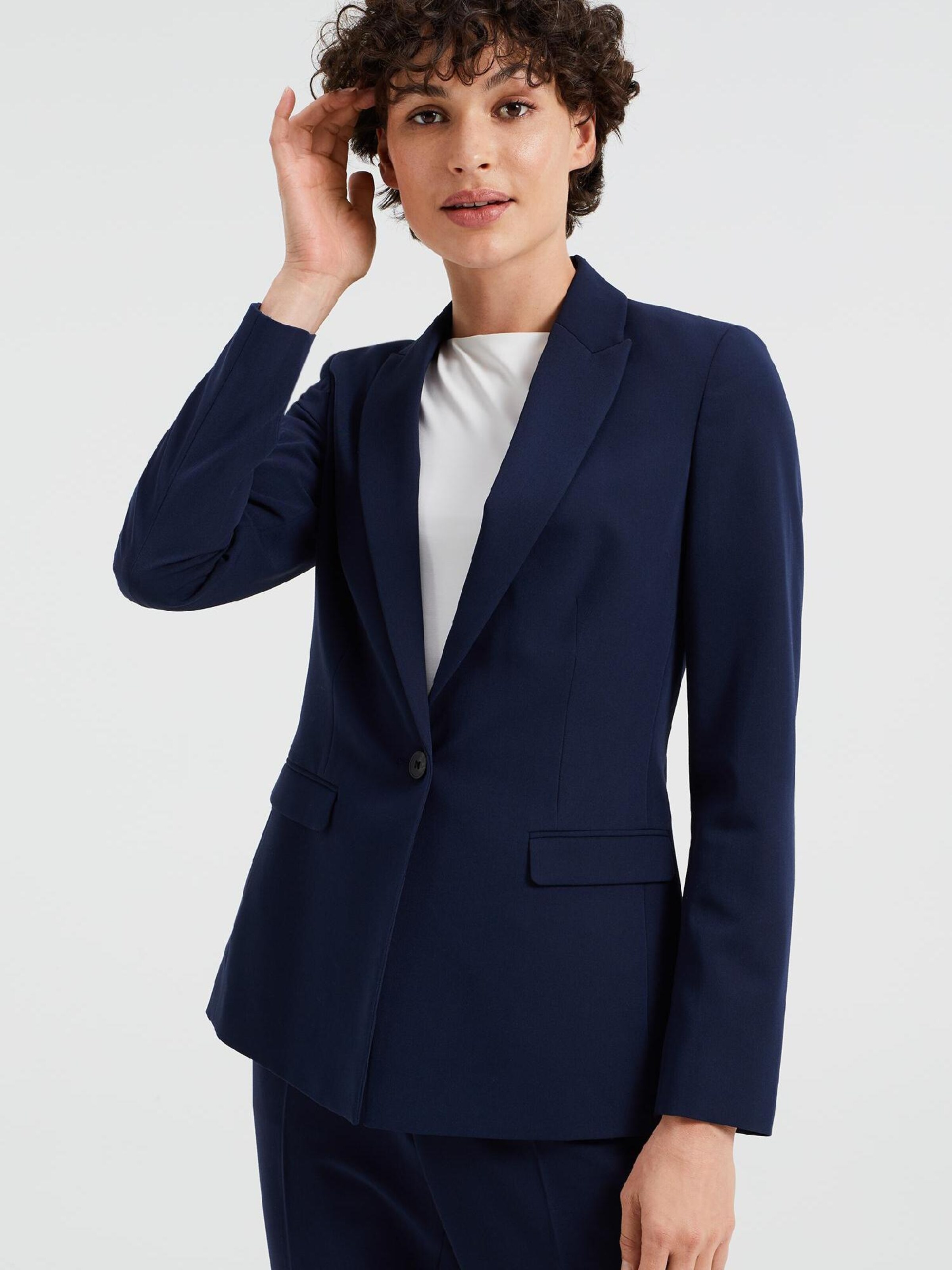 Marine blue blazer online