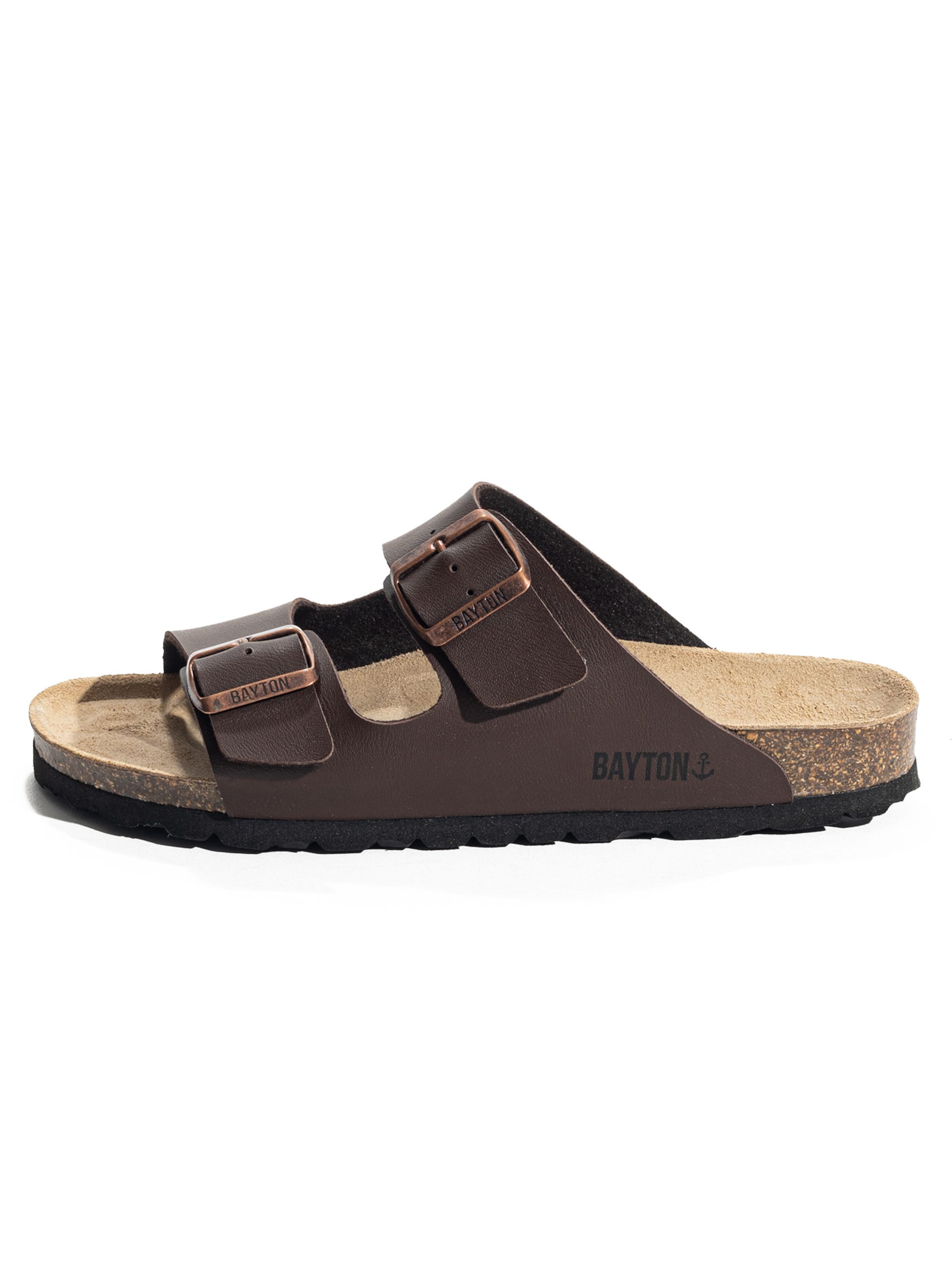 Bayton Pantofle 'BALTIC' – hnědá: přední strana