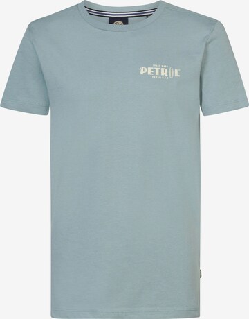 Petrol Industries Shirt 'Beach Drive' in Blauw: voorkant