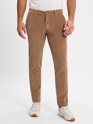 BRAX Regular Pants ' Fabio ' in Brown: front