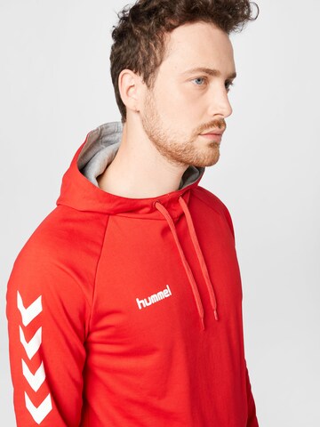 Hummel Sports sweatshirt in Red