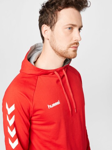 Hummel Спортивный свитшот в Красный