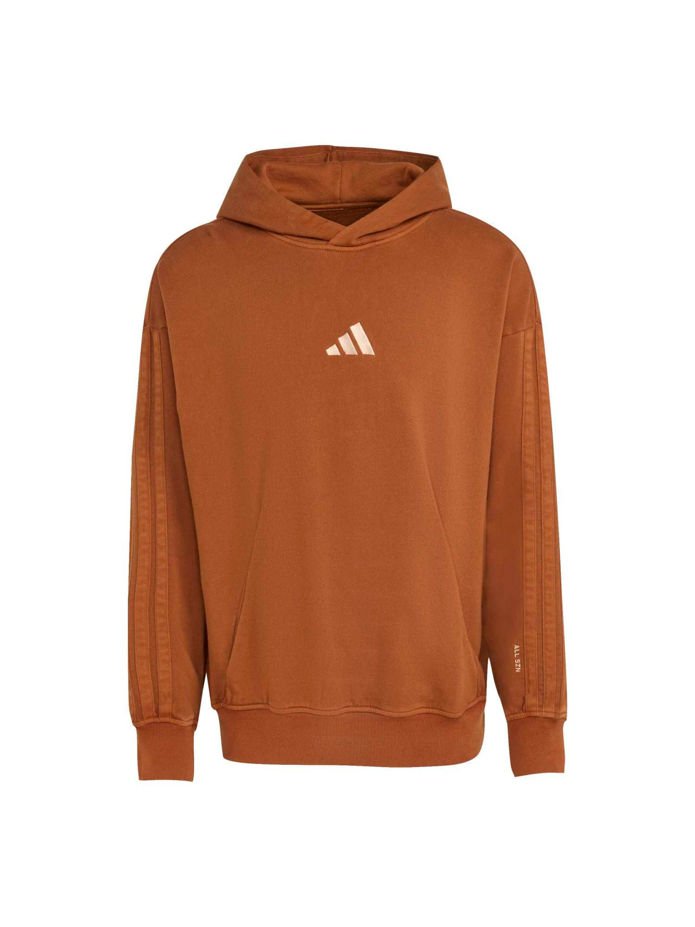 Sweat de sport 'ALL SZN' ADIDAS SPORTSWEAR en bronze : devant