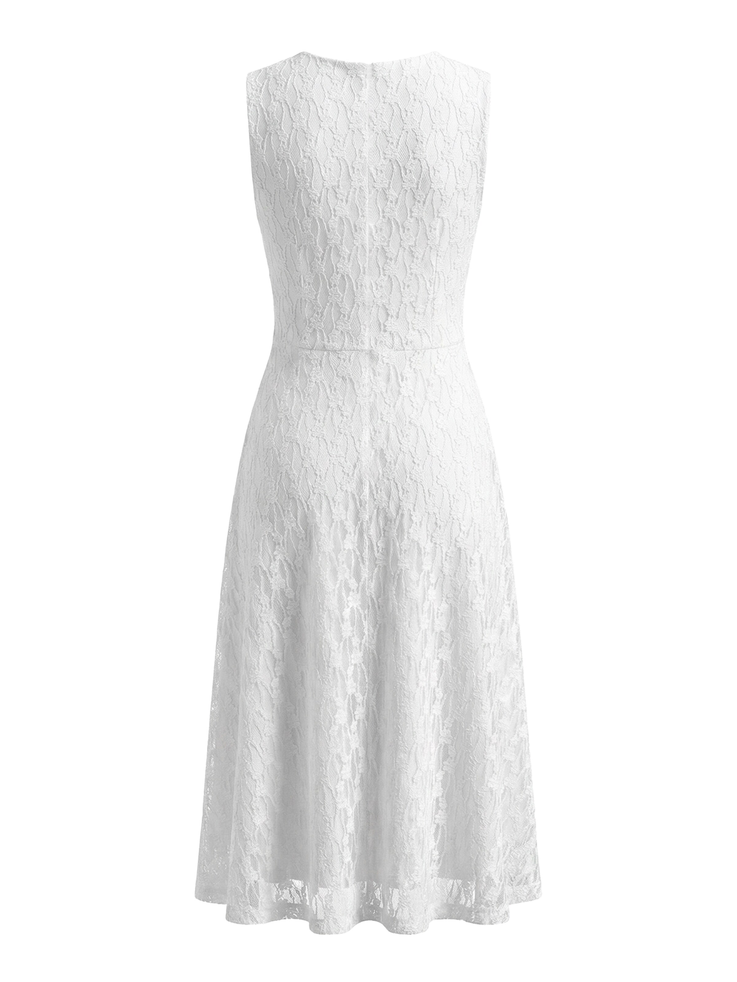 LapaPlus - Vestido de gala en blanco