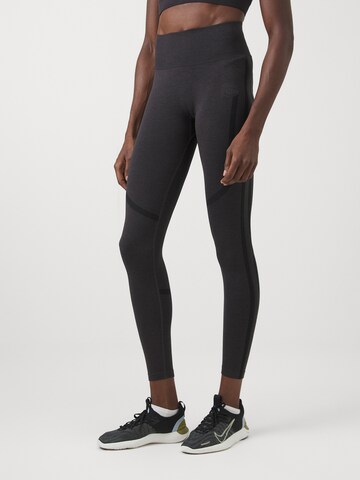 Skinny Pantaloni sportivi 'Rush' di ICANIWILL in grigio: frontale