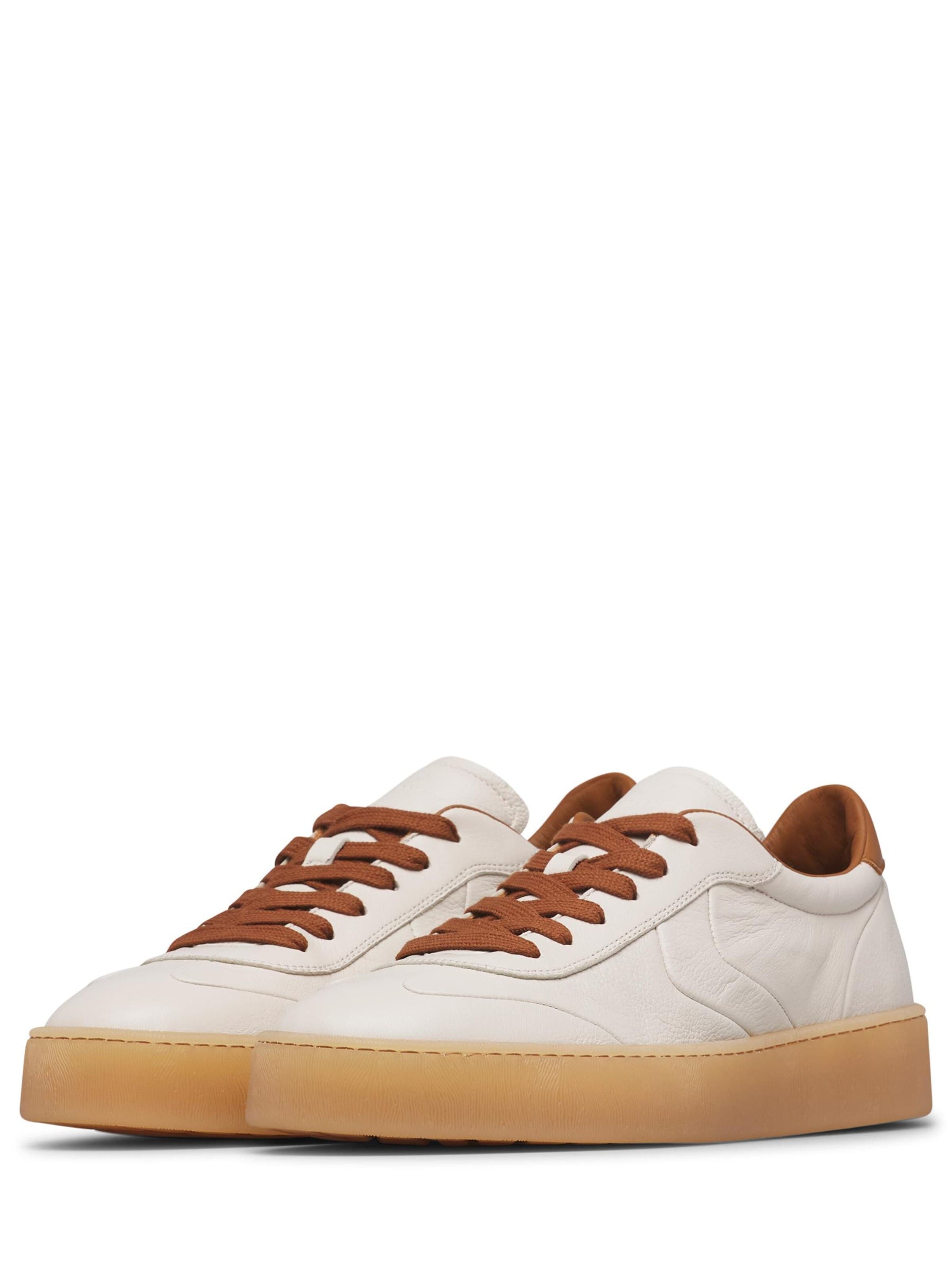 Voile blanche Sneakers laag 'MIND 02' in Bruin