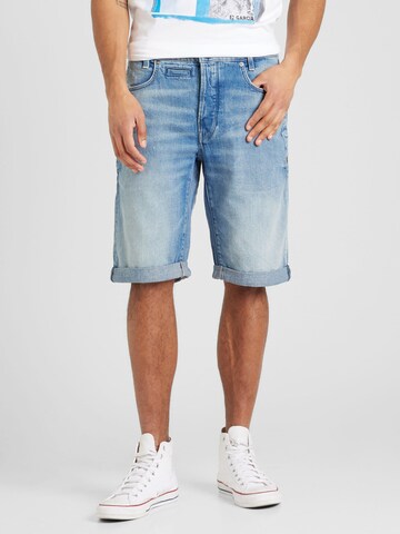 G-STAR Regular Shorts 'D-Staq 3D' in Blau: Vorderseite