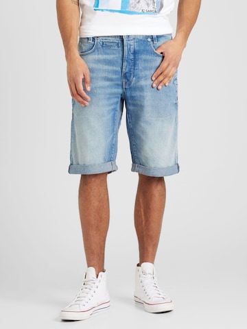 G-Star RAW - Regular Calças de ganga 'D-Staq 3D' em azul: frente