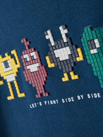NAME IT Sweatshirt 'Bjarke' in Blau