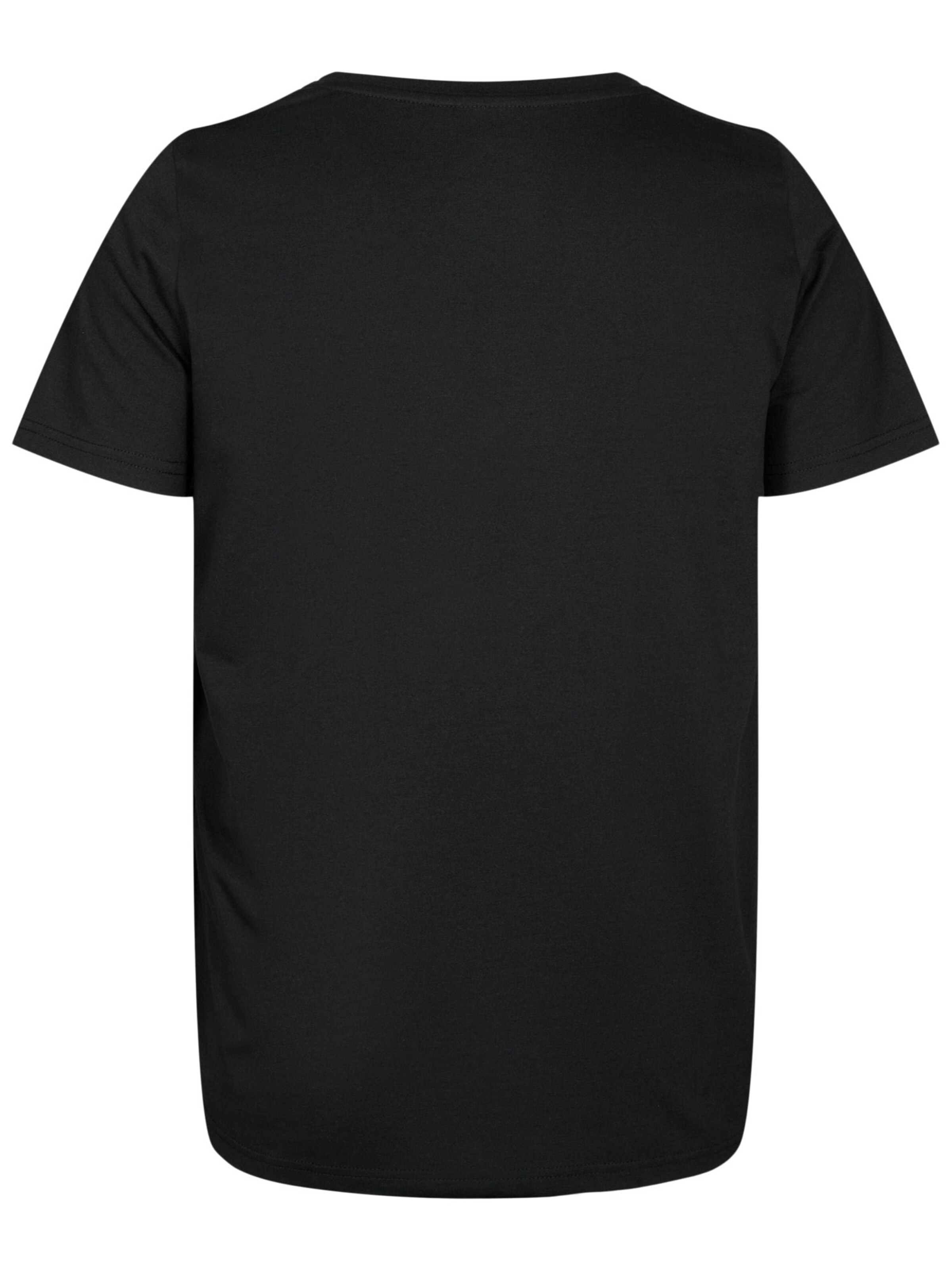 T-shirt 'Mkatja' Zizzi en noir
